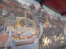 Part of the gorgeous murals at the Grand Palace, beautifully maintained. (Compare these with those from the palace in Phnom Penh, which were no doubt equally splendid in their time but which have suffered considerably from the ravages of time.)